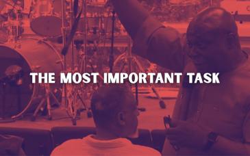 Embedded thumbnail for The Most important Task 